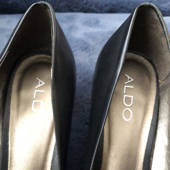 Aldo black pumps sz 6 1/2 - Picture 6 of 6